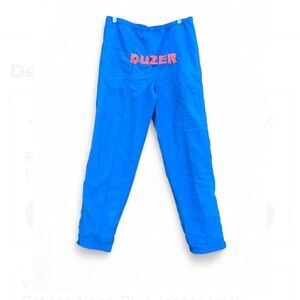 Vintage 80s Head Sportswear Petites Neon Blue Jogger Duzer track pants
